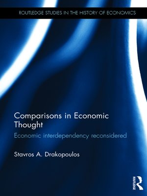 cover image of Comparisons in Economic Thought